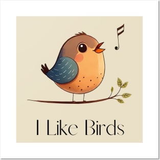 I like Birds Posters and Art